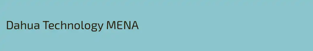 Dahua Technology MENA